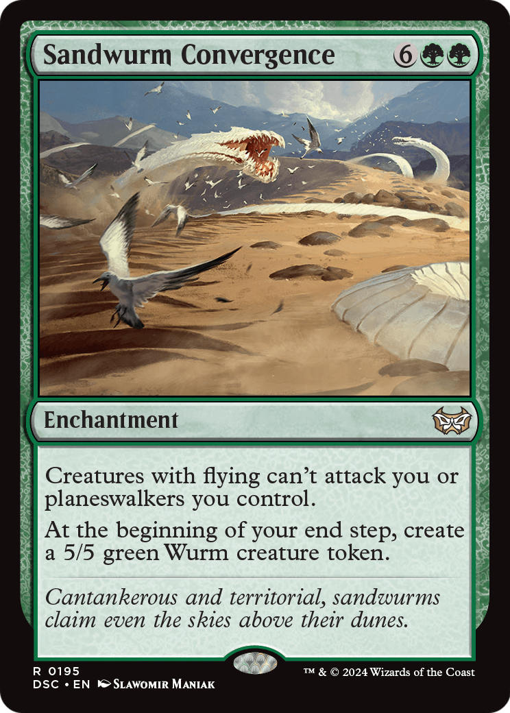Sandwurm Convergence (DSC-195) [Duskmourn: House of Horror Commander]