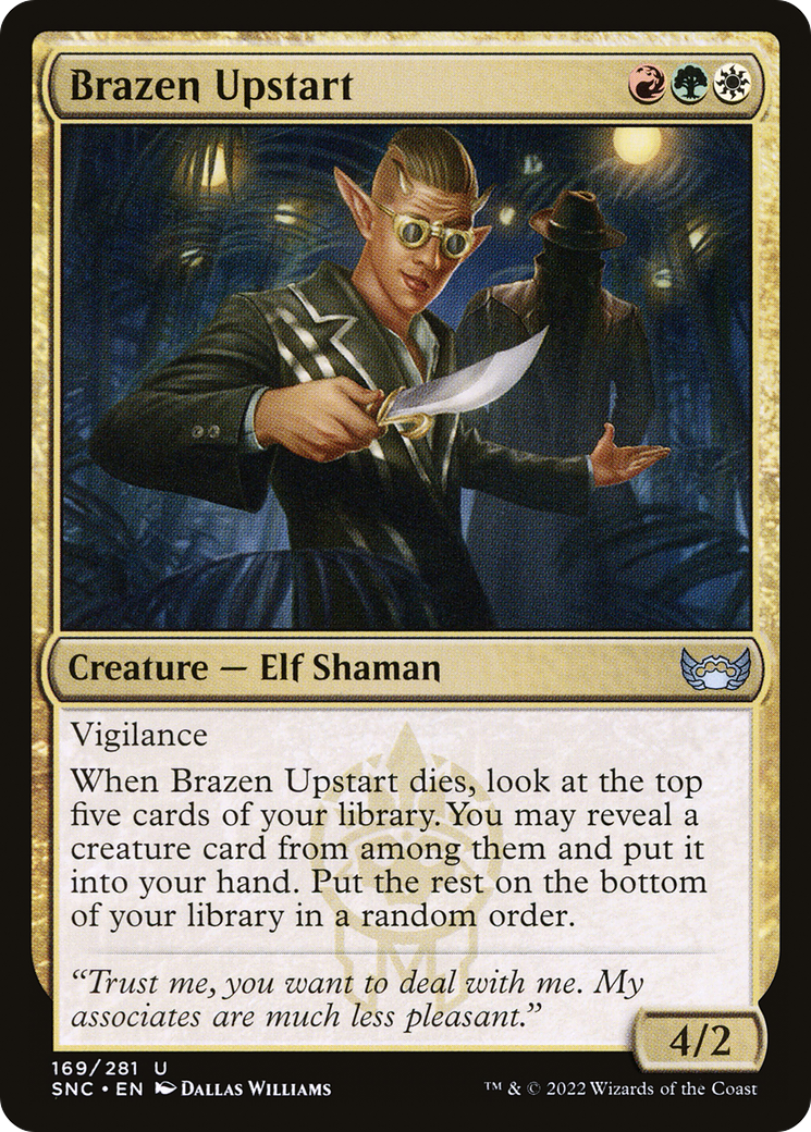 Brazen Upstart (SNC-169) [Streets of New Capenna]