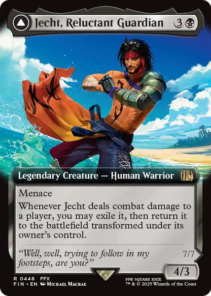 Jecht, Reluctant Guardian (Extended Art) (FIN-448) [FINAL FANTASY] Foil