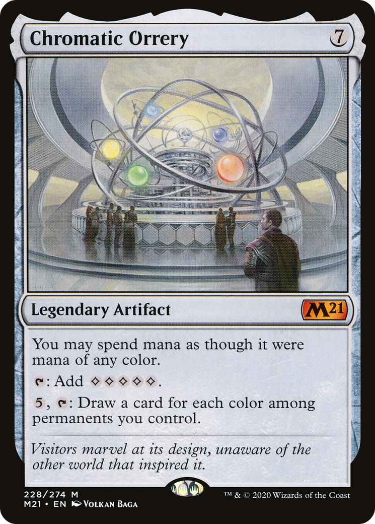 Chromatic Orrery (M21-228) [Core Set 2021] Foil