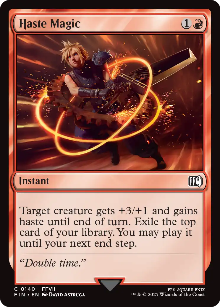 Haste Magic (FIN-140) [FINAL FANTASY] Foil