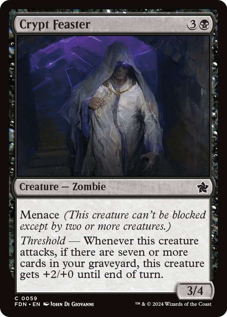 Crypt Feaster (FDN-059) [Foundations] Foil
