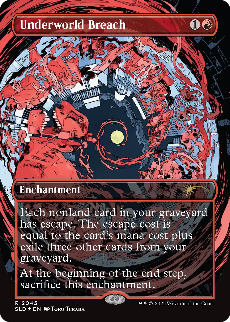 Underworld Breach (SLD-2045) (Borderless) [Secret Lair Drop] Foil