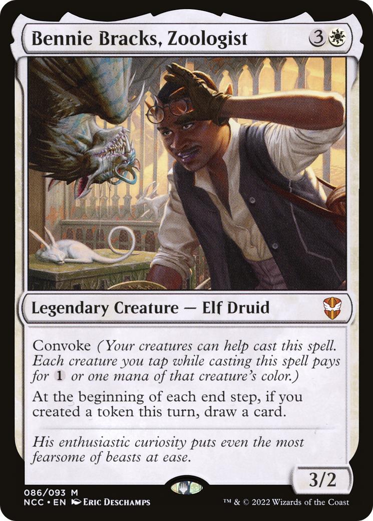 Bennie Bracks, Zoologist (NCC-086) [New Capenna Commander] Foil
