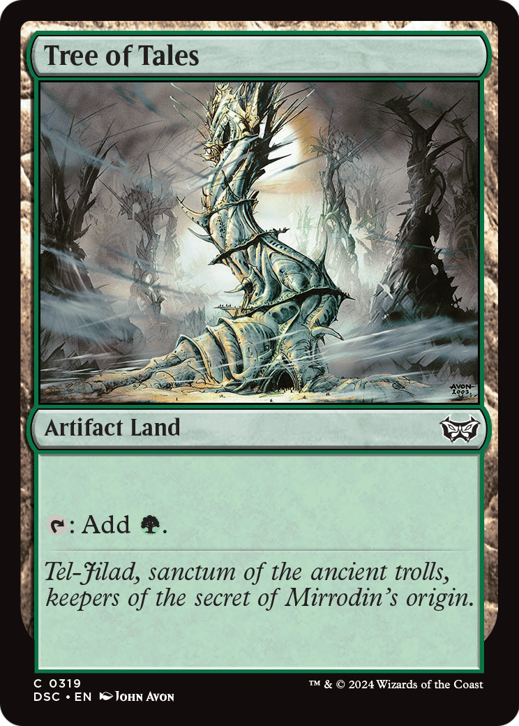 Tree of Tales (DSC-319) [Duskmourn: House of Horror Commander]