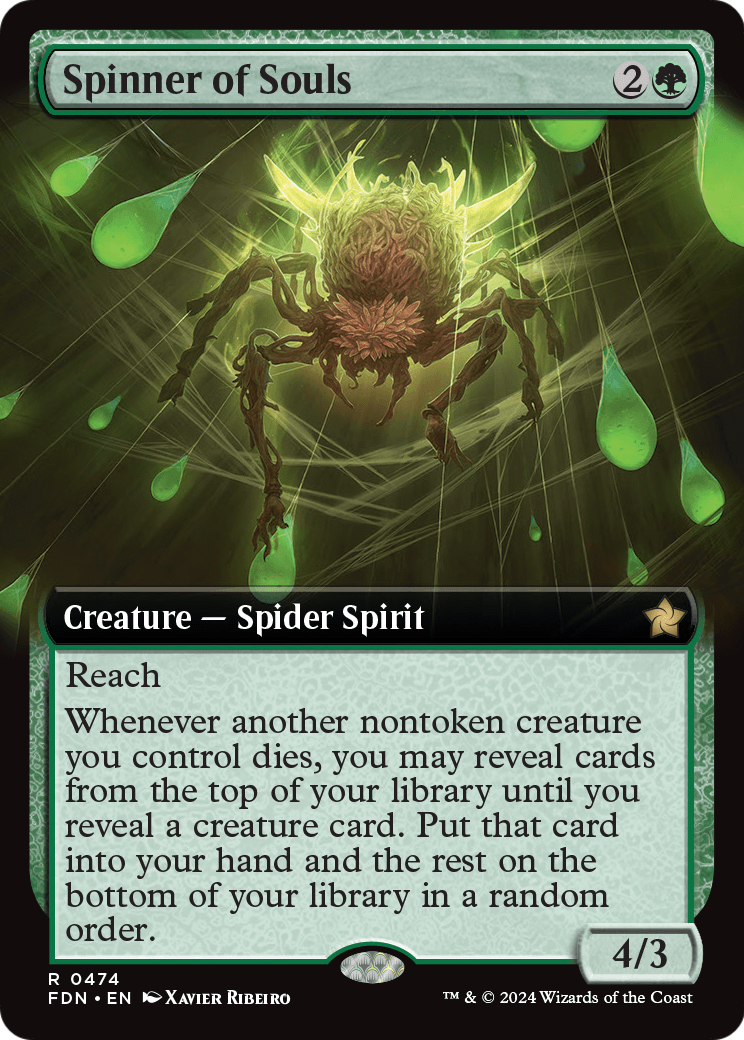 Spinner of Souls (Extended Art) (FDN-474) [Foundations]