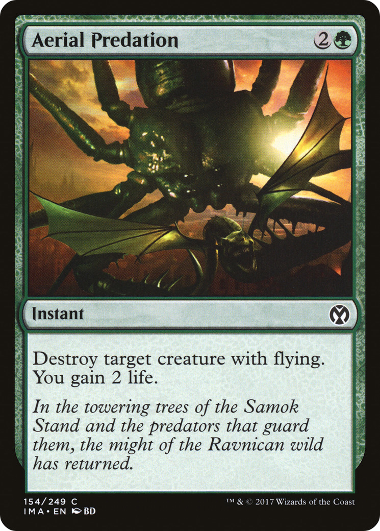 Aerial Predation (IMA-154) [Iconic Masters] Foil