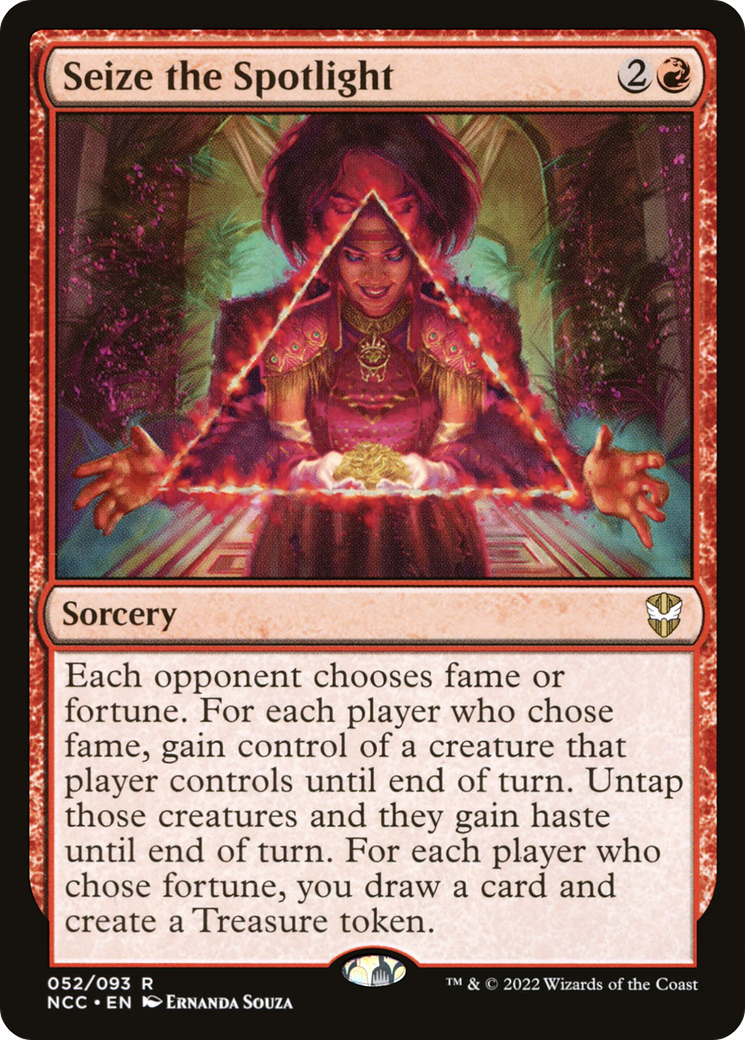 Seize the Spotlight (NCC-052) [New Capenna Commander]