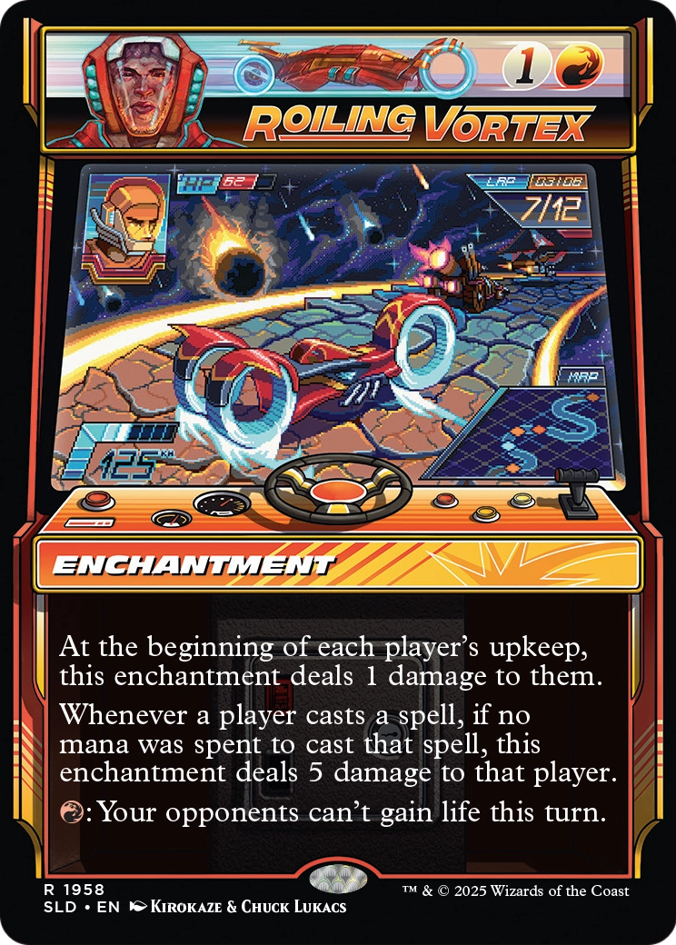 Roiling Vortex (SLD-1958) [Secret Lair Drop] Foil