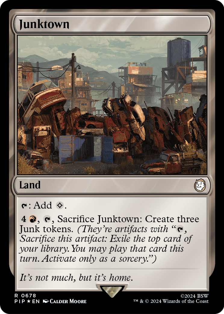 Junktown (Surge Foil) (PIP-678) [Fallout] Foil