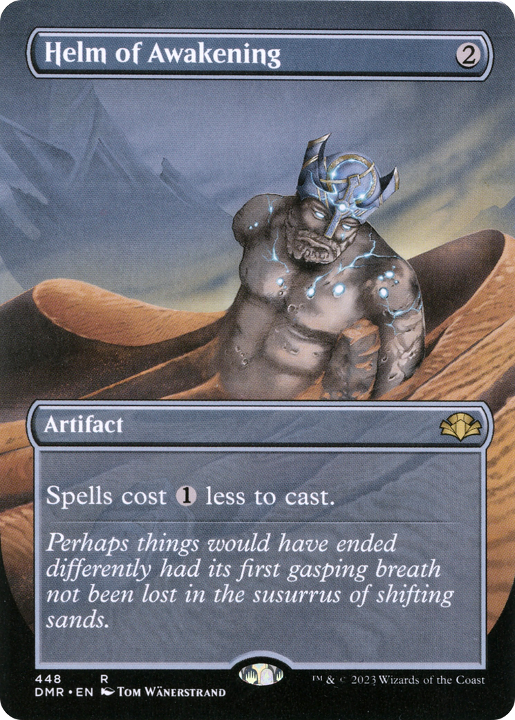 Helm of Awakening (Borderless) (DMR-448) [Dominaria Remastered] Foil