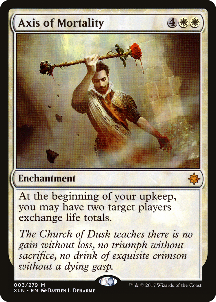 Axis of Mortality (XLN-003) [Ixalan] Foil
