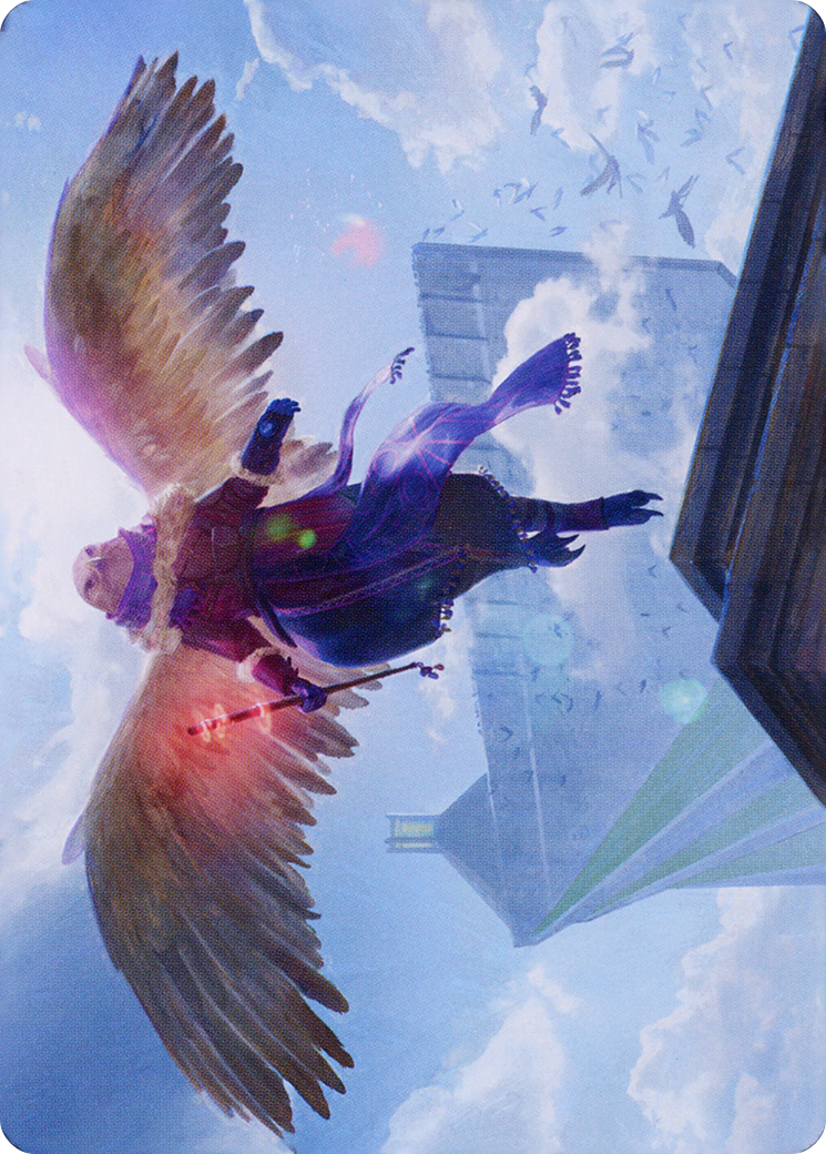 Balmor, Battlemage Captain // Balmor, Battlemage Captain (ADMU-044) (Borderless) [Dominaria United Art Series]