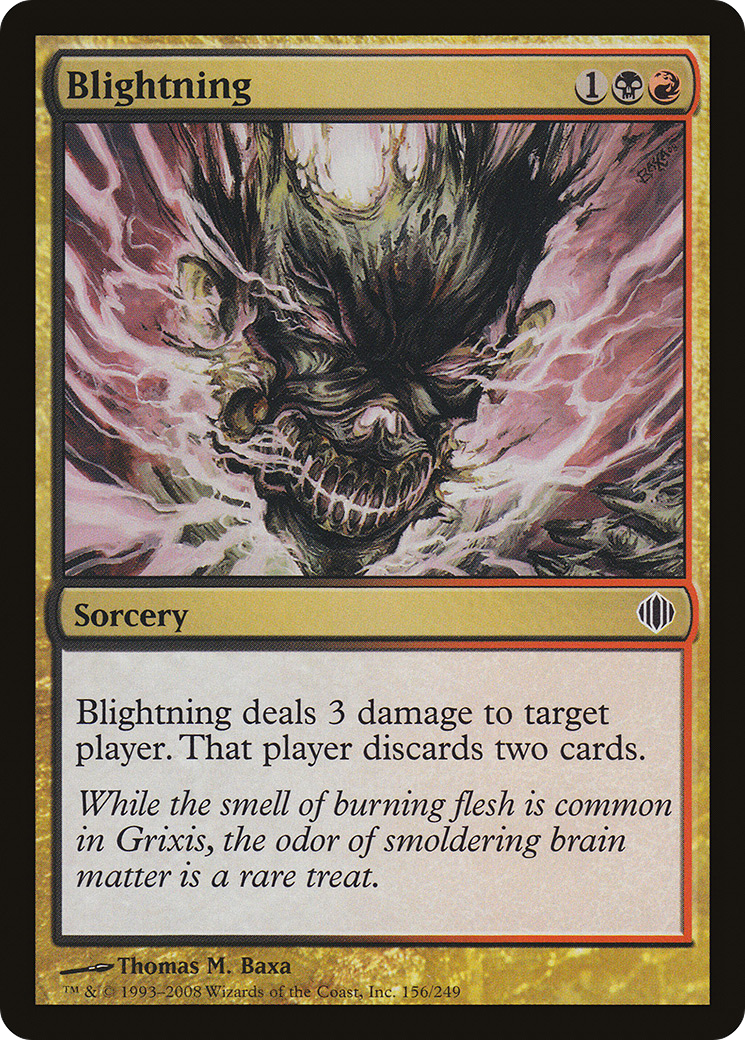 Blightning (ALA-156) [Shards of Alara] Foil