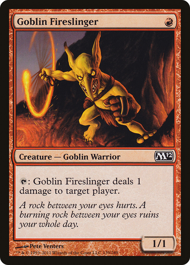 Goblin Fireslinger (M12-139) [Magic 2012]