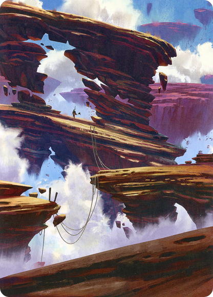 Boulderloft Pathway // Boulderloft Pathway (AZNR-022) (Borderless) [Zendikar Rising Art Series] Foil