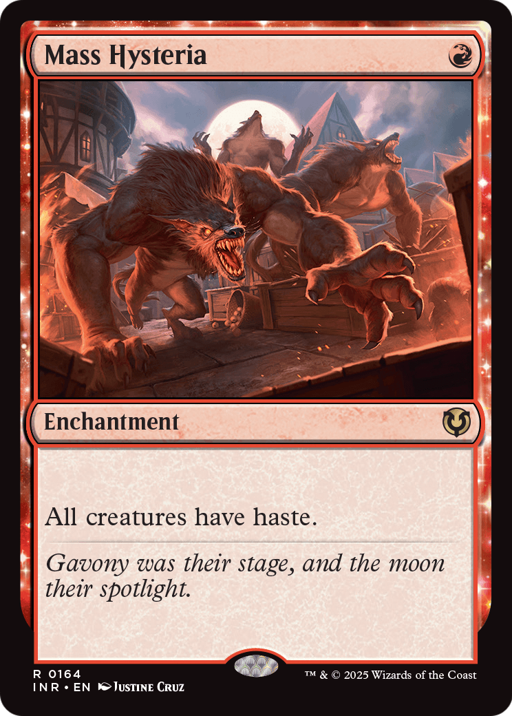 Mass Hysteria (INR-164) [Innistrad Remastered] Foil