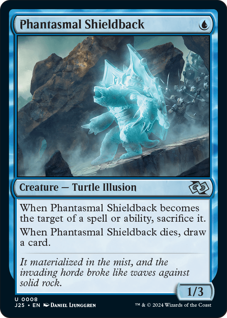 Phantasmal Shieldback (J25-008) [Foundations Jumpstart]