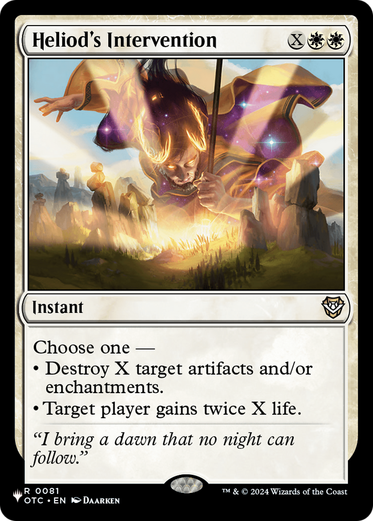 Heliod's Intervention (LIST-OTC-81) [The List Reprints]