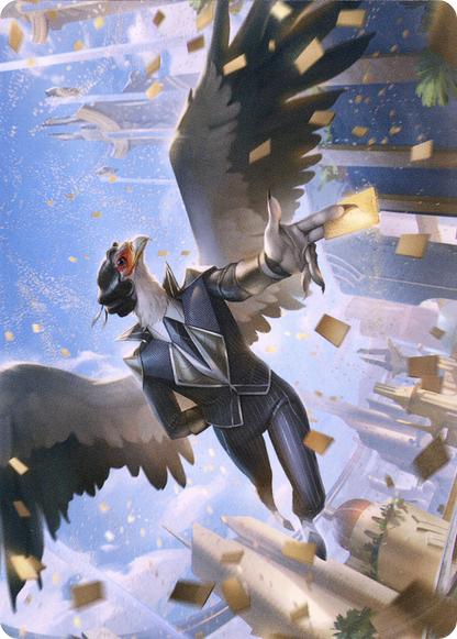 Skyboon Evangelist // Skyboon Evangelist (ASNC-051) (Borderless) [New Capenna Art Series] Foil