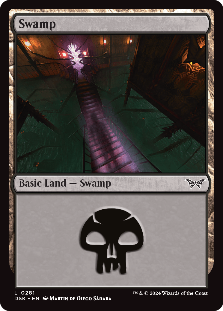 Swamp (DSK-281) [Duskmourn: House of Horror] Foil