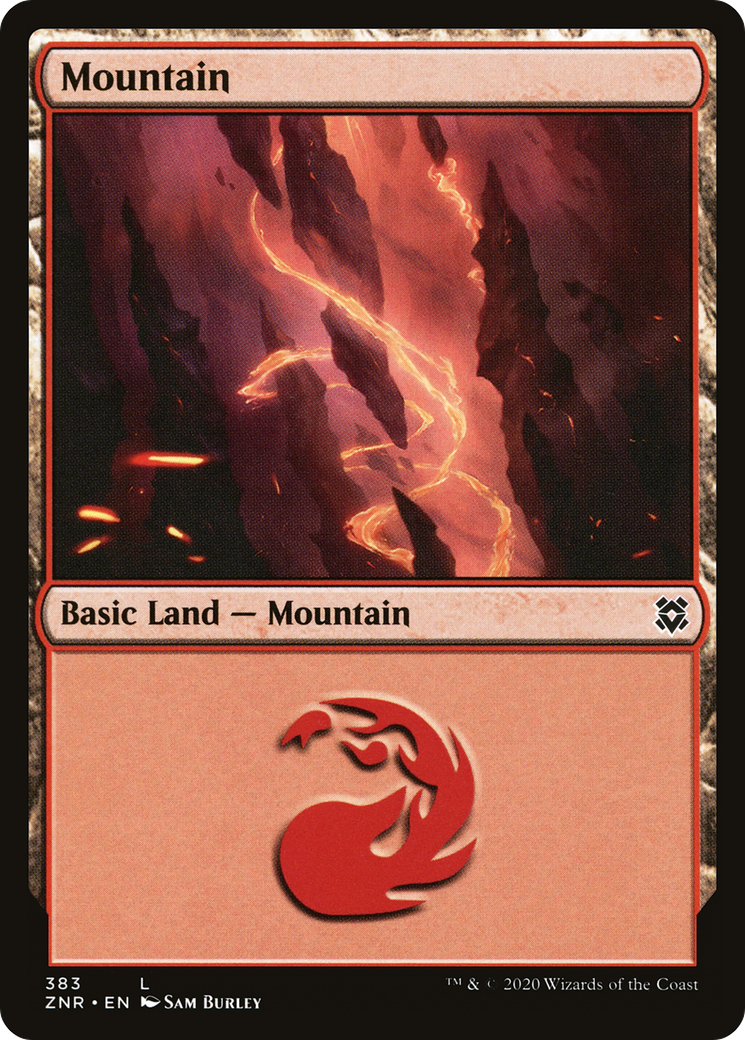 Mountain (ZNR-383) [Zendikar Rising]
