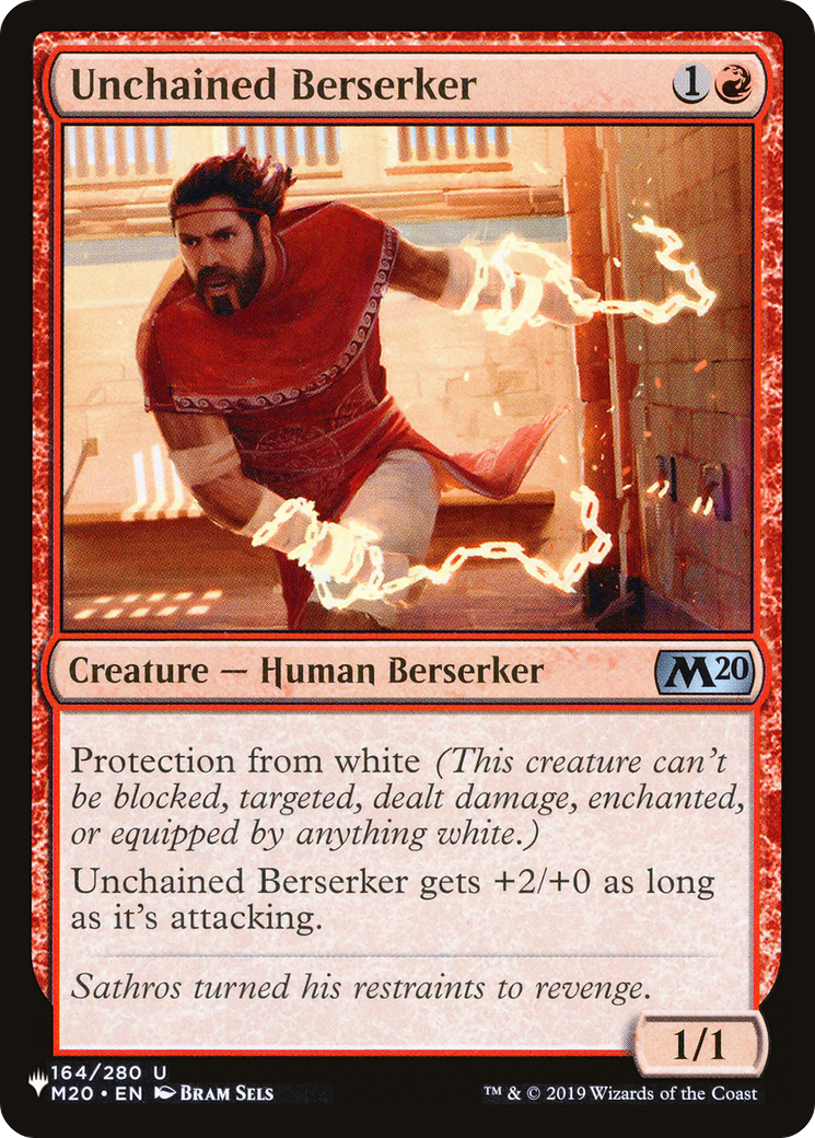 Unchained Berserker (LIST-M20-164) [The List]