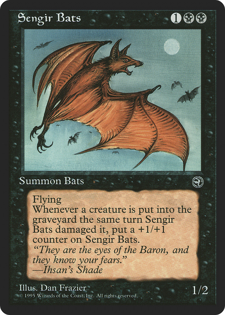 Sengir Bats (HML-057) [Homelands]