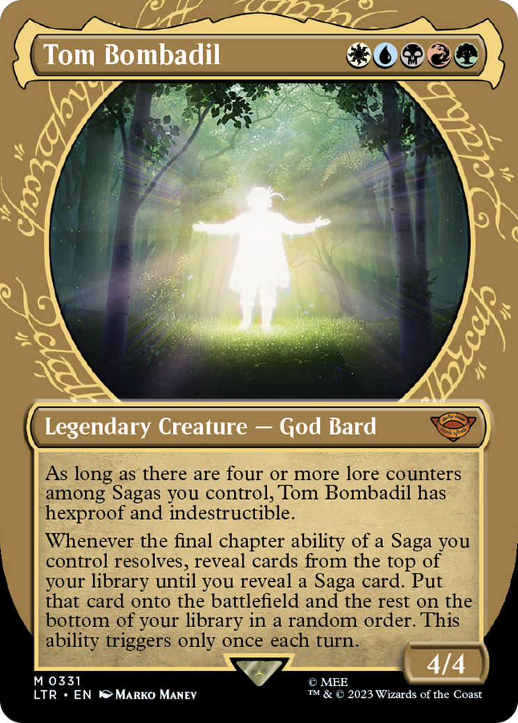 Tom Bombadil (Showcase) (LTR-331) (Borderless) [The Lord of the Rings: Tales of Middle-earth] Foil