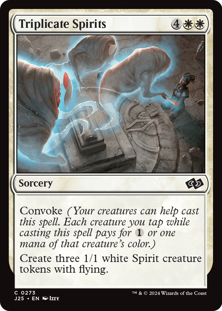 Triplicate Spirits (J25-273) [Foundations Jumpstart]