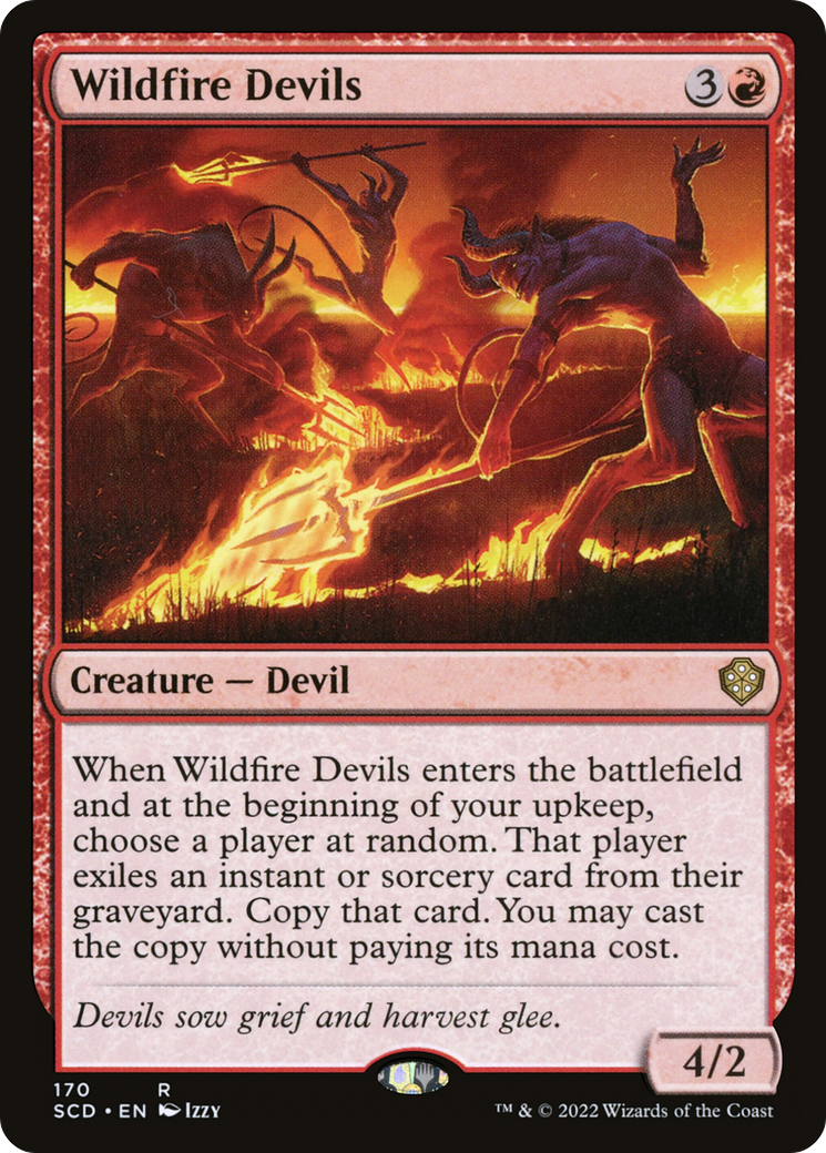 Wildfire Devils (SCD-170) [Starter Commander Decks]