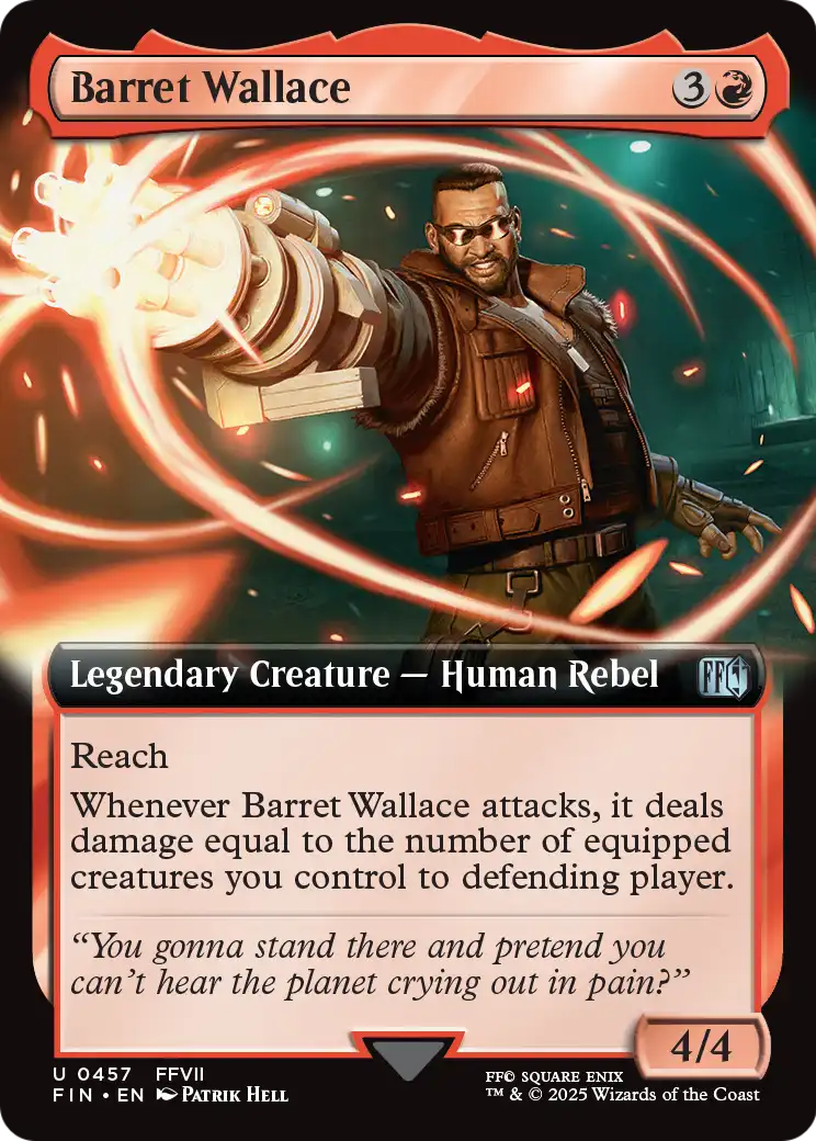 Barret Wallace (Extended Art) (FIN-457) [FINAL FANTASY]