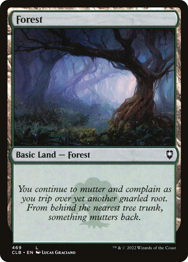 Forest (CLB-469) [Commander Legends: Battle for Baldur's Gate]