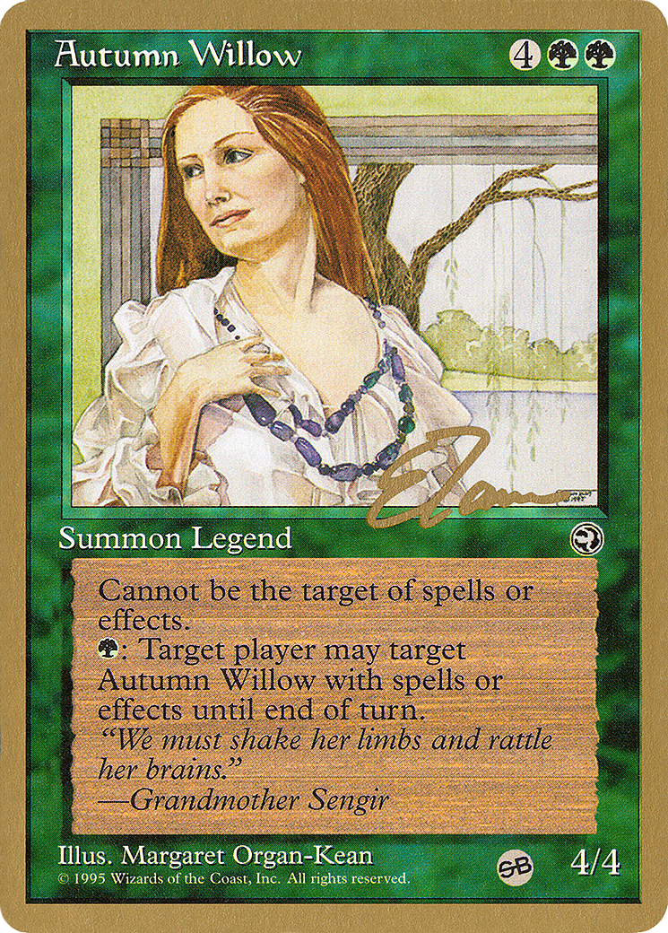 Autumn Willow - 1996 Eric Tam (HML) (SB) [Pro Tour Collector Set]