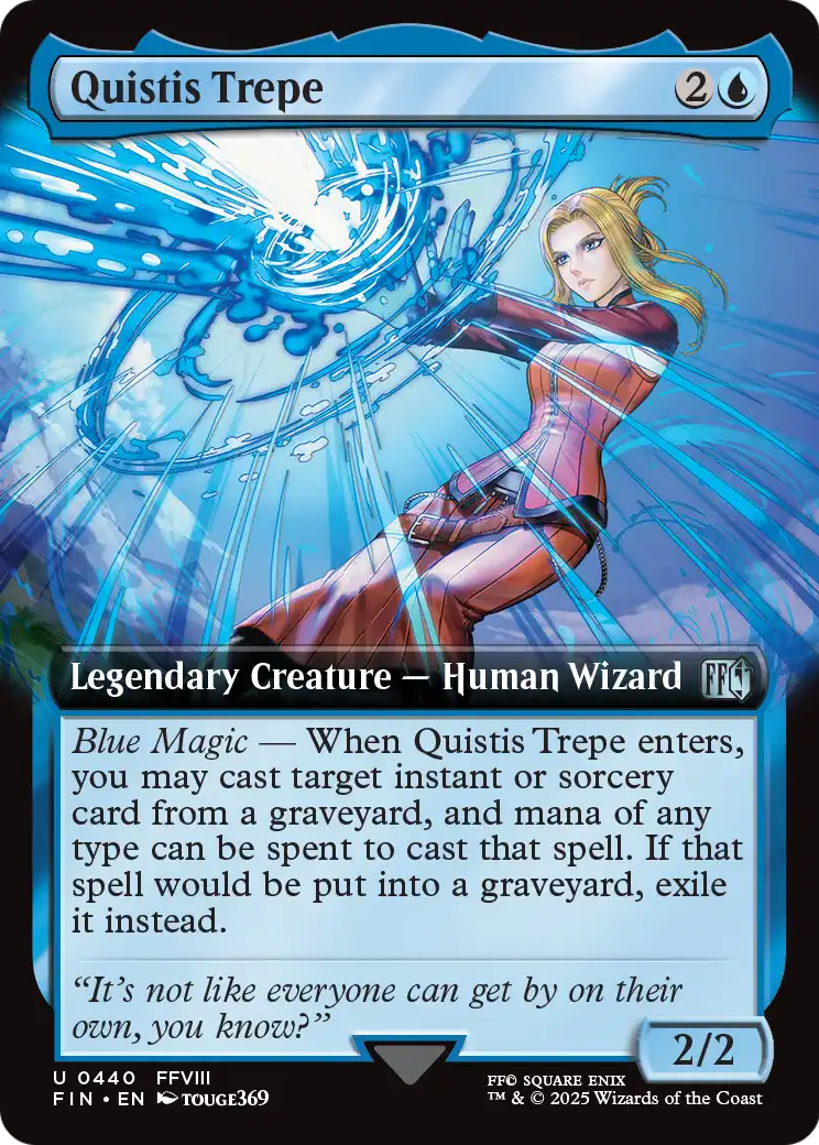 Quistis Trepe (Extended Art) (FIN-440) [FINAL FANTASY] Foil
