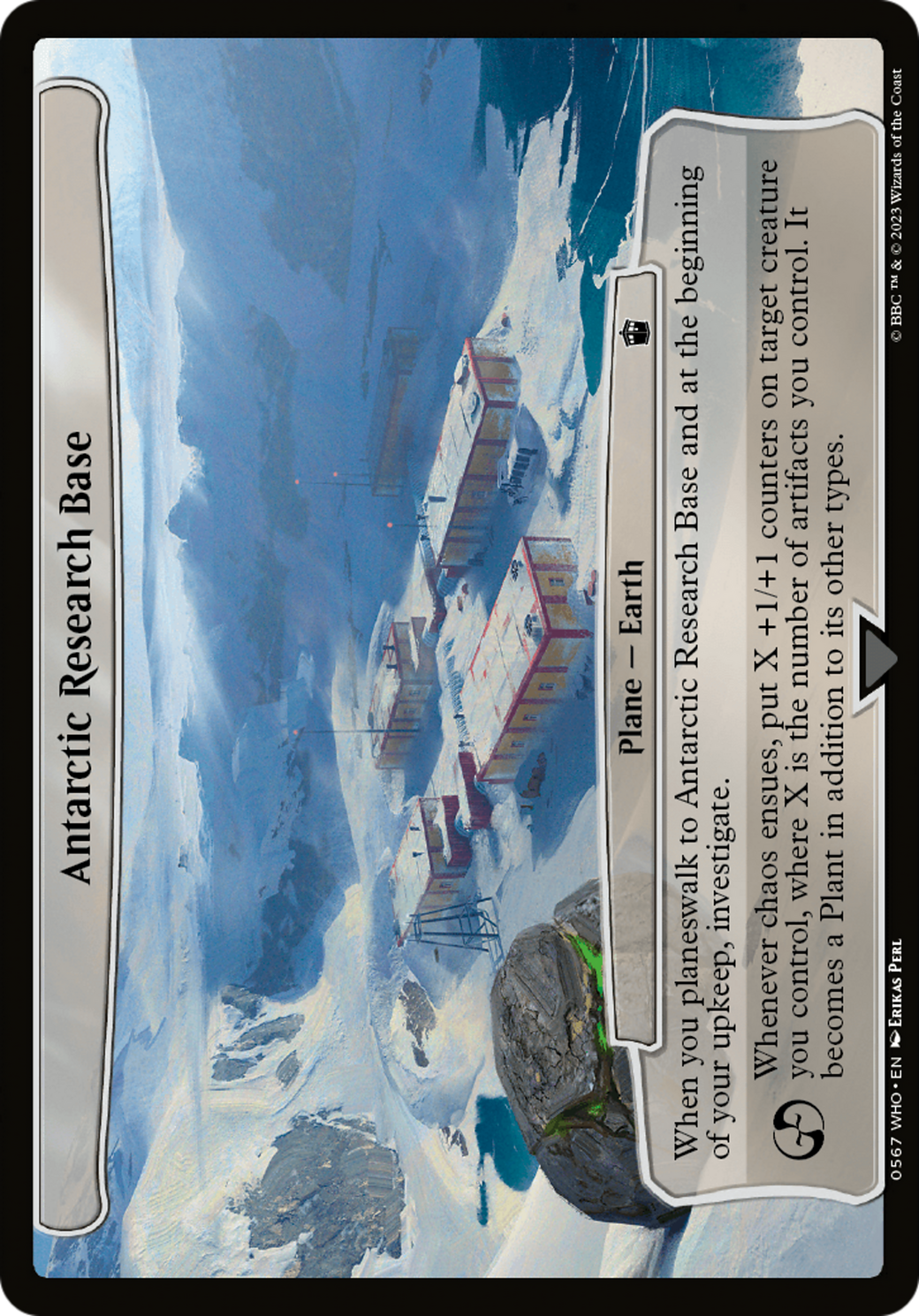 Antarctic Research Base (WHO-567) [Doctor Who]