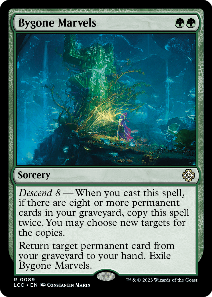 Bygone Marvels (LCC-089) [The Lost Caverns of Ixalan Commander]