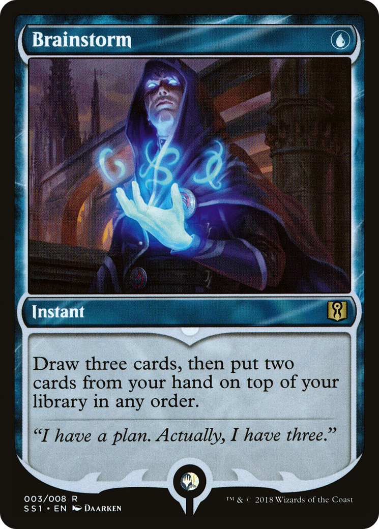 Brainstorm (SS1-003) [Signature Spellbook: Jace]