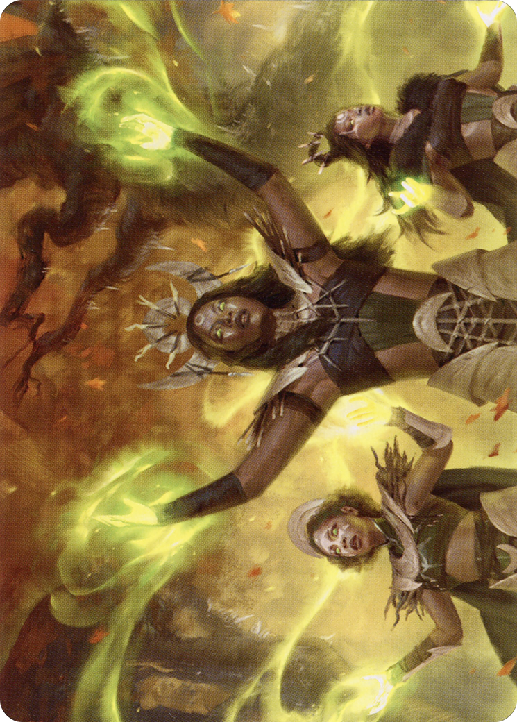 Dawnhart Wardens // Dawnhart Wardens (AMID-057) (Borderless) [Midnight Hunt Art Series]