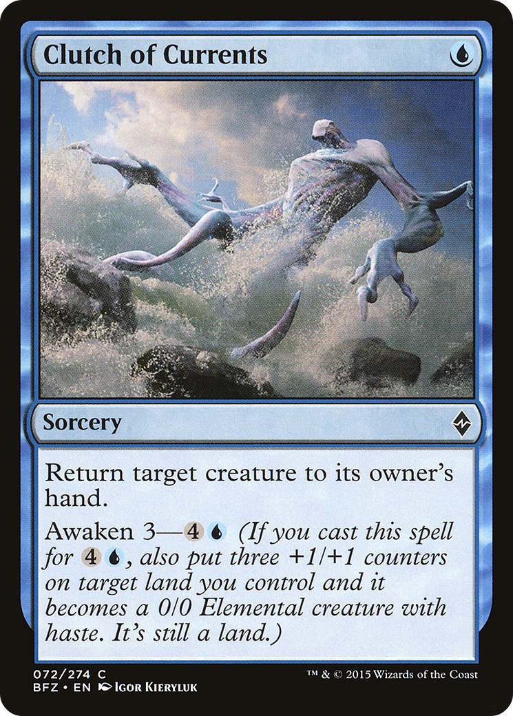 Clutch of Currents (BFZ-072) [Battle for Zendikar]