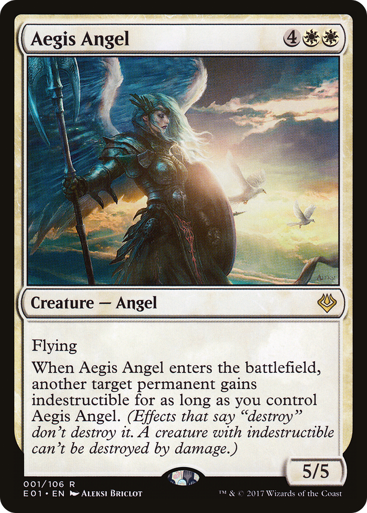 Aegis Angel (AC2-001) [Archenemy: Nicol Bolas]