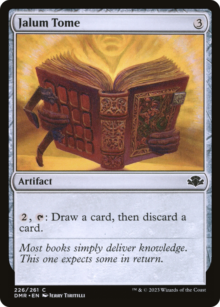 Jalum Tome (DMR-226) [Dominaria Remastered]