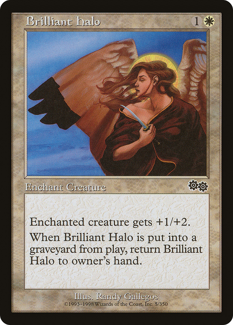 Brilliant Halo (USG-005) [Urza's Saga]