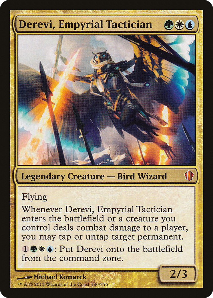 Derevi, Empyrial Tactician (C13-186) [Commander 2013]