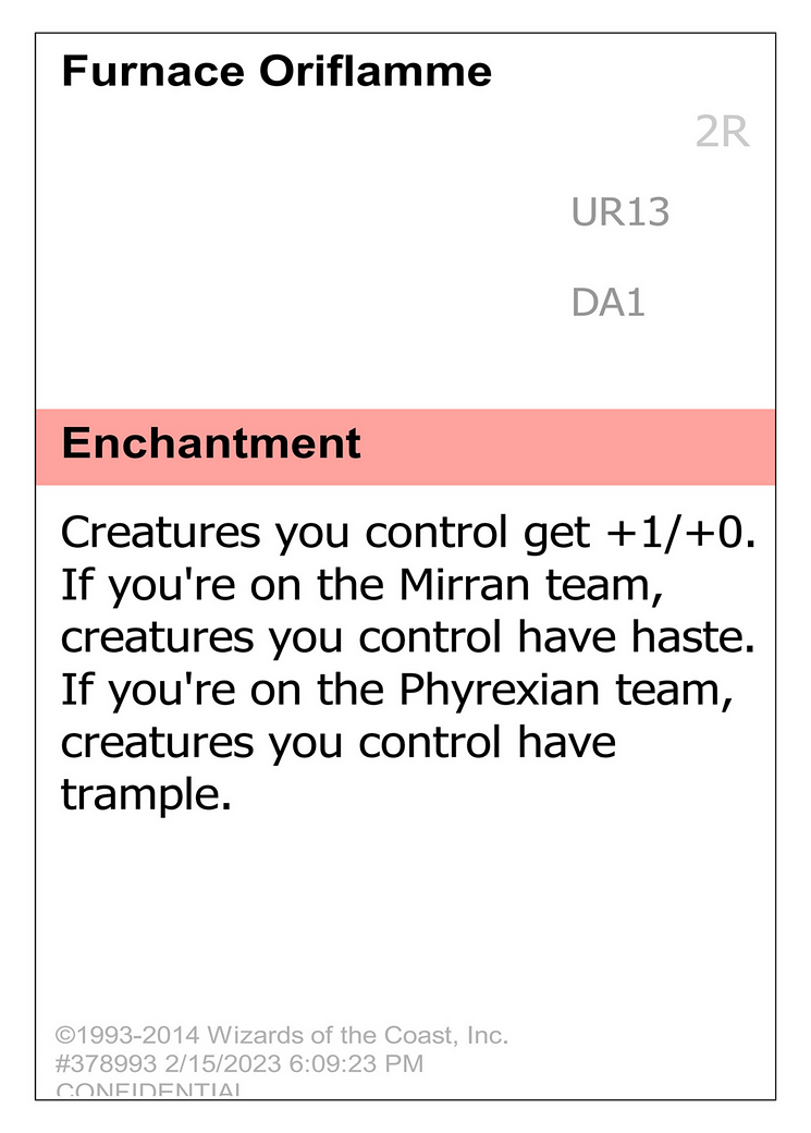 Furnace Oriflamme [Unknown Event]