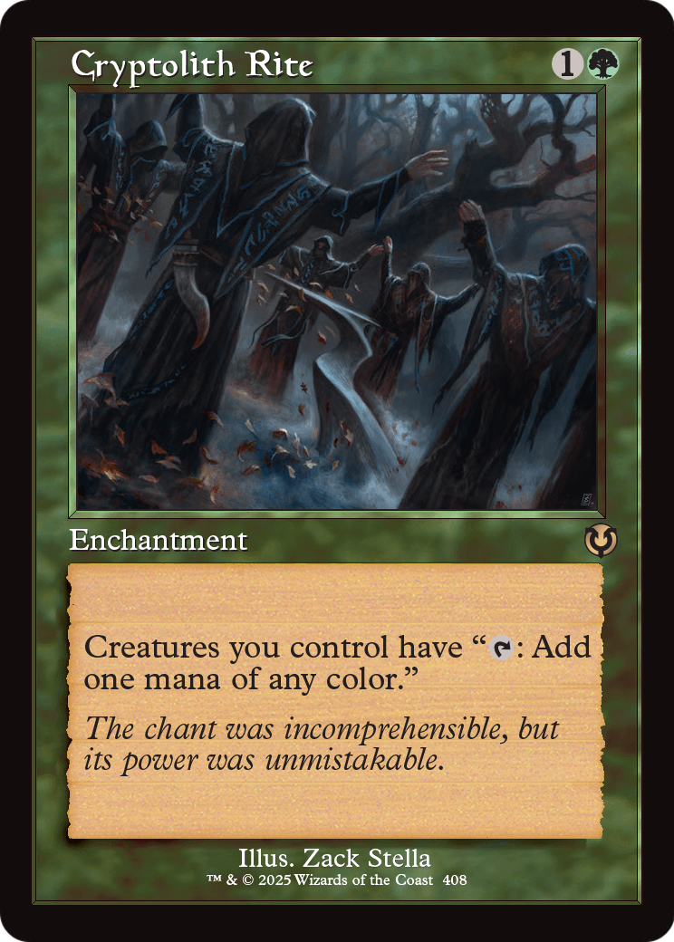 Cryptolith Rite (Retro Frame) (INR-408) [Innistrad Remastered] Foil
