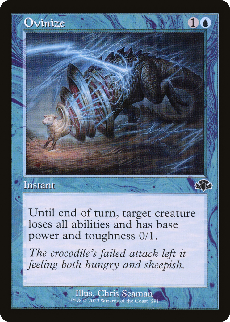 Ovinize (Retro Frame) (DMR-291) [Dominaria Remastered] Foil
