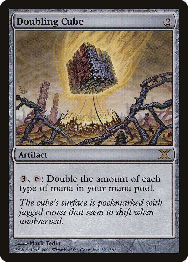 Doubling Cube (10E-321) [Tenth Edition] Foil