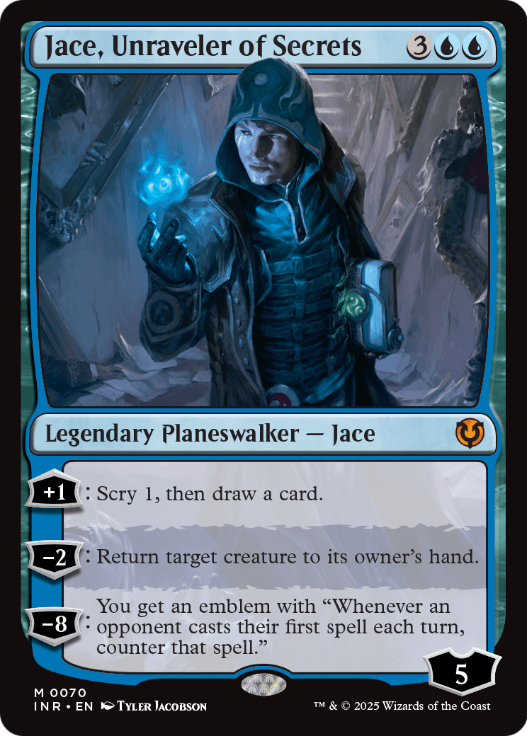 Jace, Unraveler of Secrets (INR-070) [Innistrad Remastered]