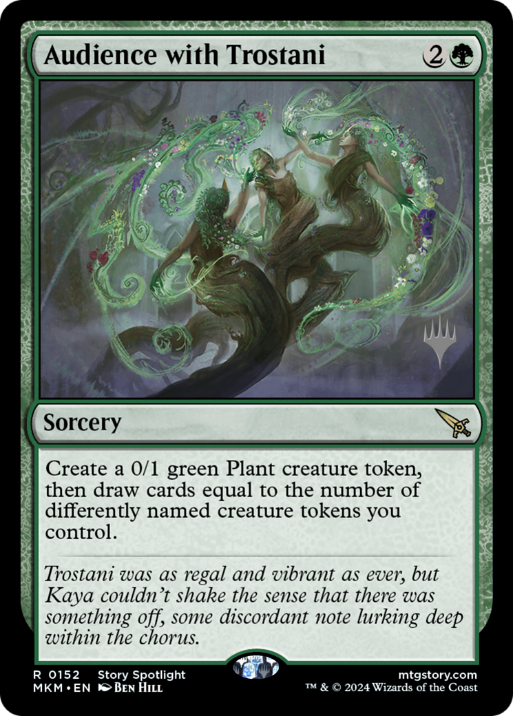 Audience with Trostani (PPMKM-152) [Promo Pack: Murders at Karlov Manor Promos] Foil